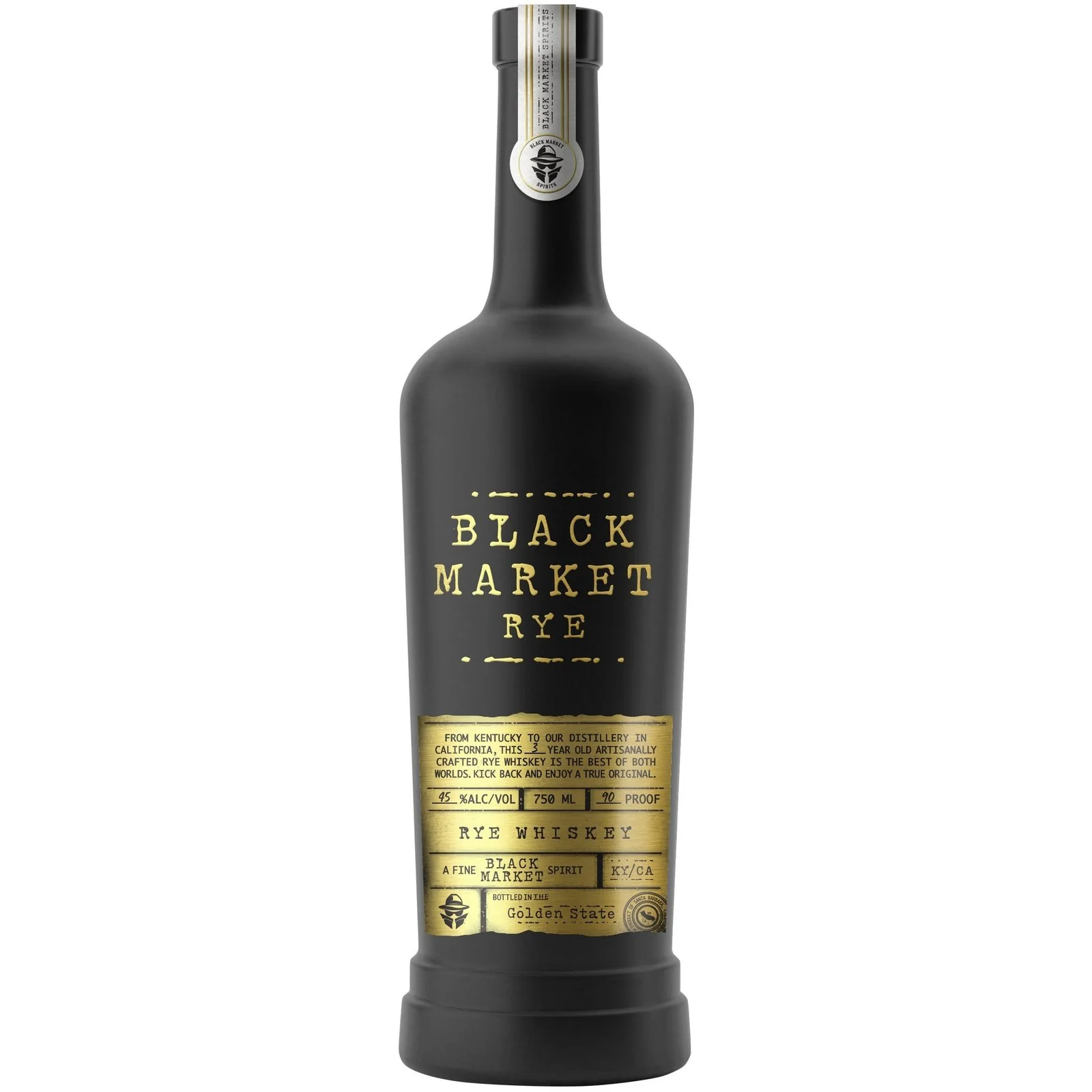 Black Market Rye Whiskey (750ml)