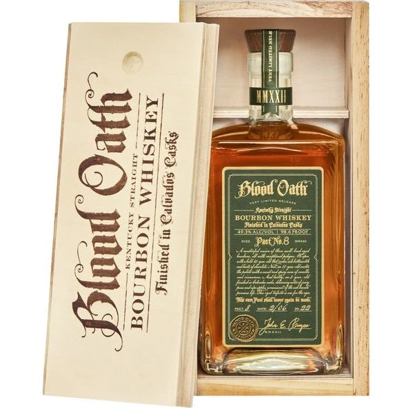 Blood Oath Pact No. 8 Kentucky Straight Bourbon Whiskey Finished in Calvados Casks (750ml)