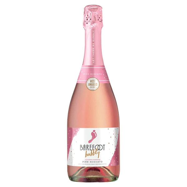 Barefoot Bubbly Pink Moscato (750ml)