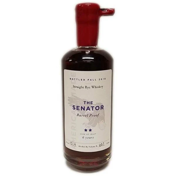 The Senator Barrel Proof 6 Years Old Straight Rye Whiskey (750ml)