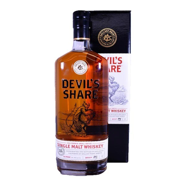 Devil's Share Single Malt Whiskey - Batch No. 3 (750ml)