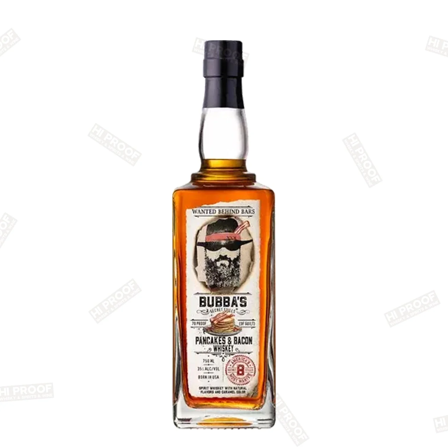 Bubba's Secret Stills Pancakes And Bacon Whiskey 750ml