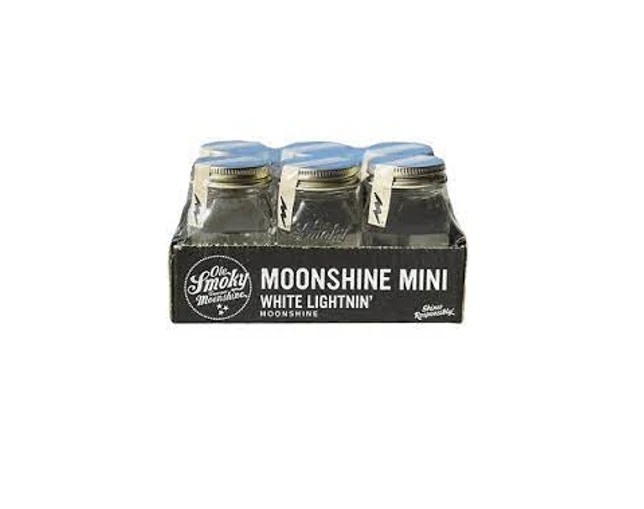 Ole Smoky White Lightning 100 Proof Moonshine (6x50ml)