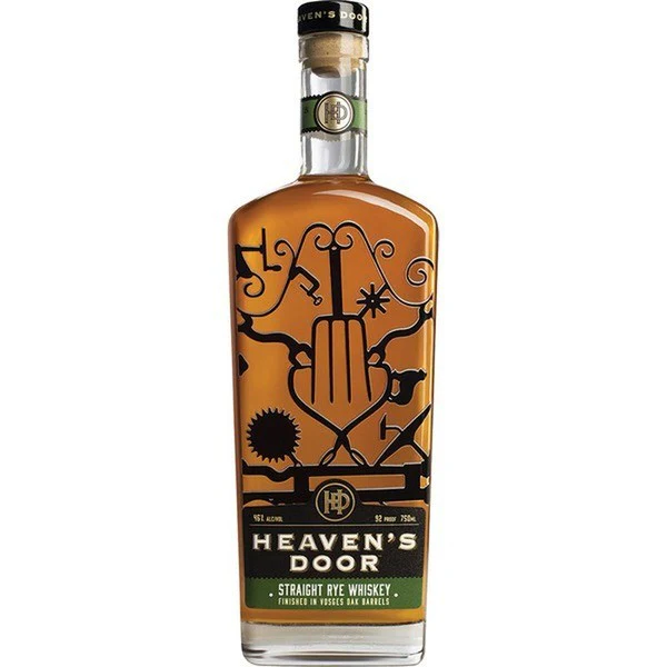 Heaven's Door Straight Rye Whiskey - Finished in Vosges Oak Barrels (750ml)