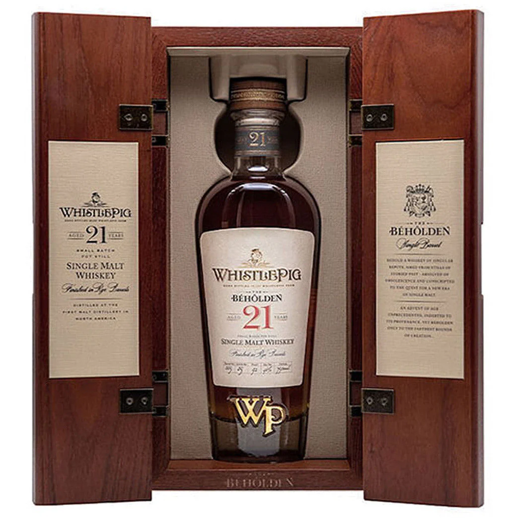 WhistlePig The B��h?lden' 21 Year Old Single Malt Whiskey 750ml