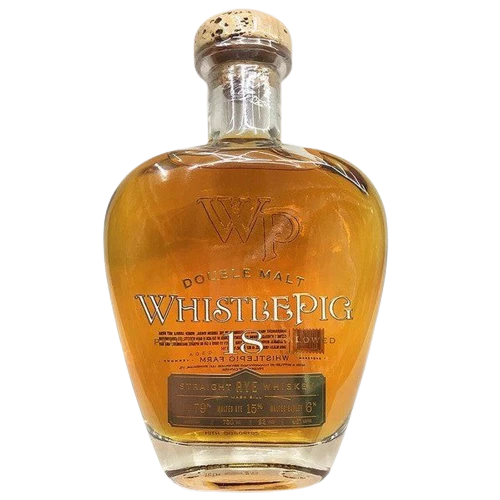 WhistlePig Aged 18 Years Straight Rye Whiskey (750ml)