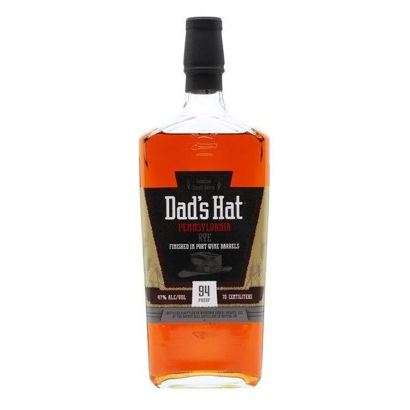 Dad's Hat Pennsylvania Rye Whiskey Finished In Port Wine Barrels (750ml)