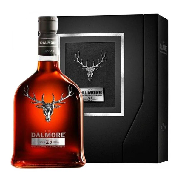 The Dalmore 25 Year Old Single Malt Whisky (750ml)