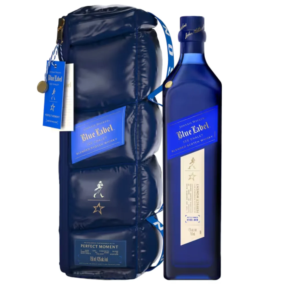 Johnnie Walker Blue Label Ice Chalet Scotch Whisky 750ml