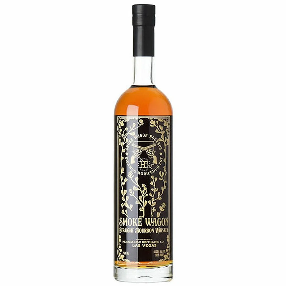 Smoke Wagon Straight Bourbon Whiskey (750ml)