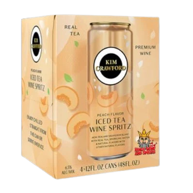 Kim Crawford Peach Flavor Iced Tea Wine Spritz (4pk)