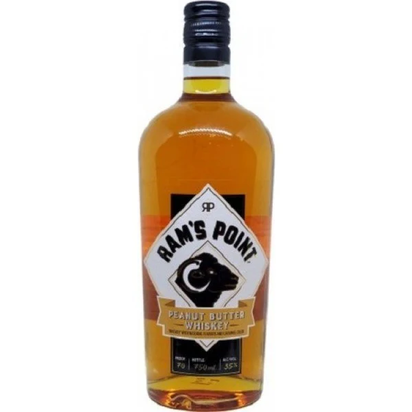 Ram's Point Peanut Butter Flavored Whiskey (12x50ml)