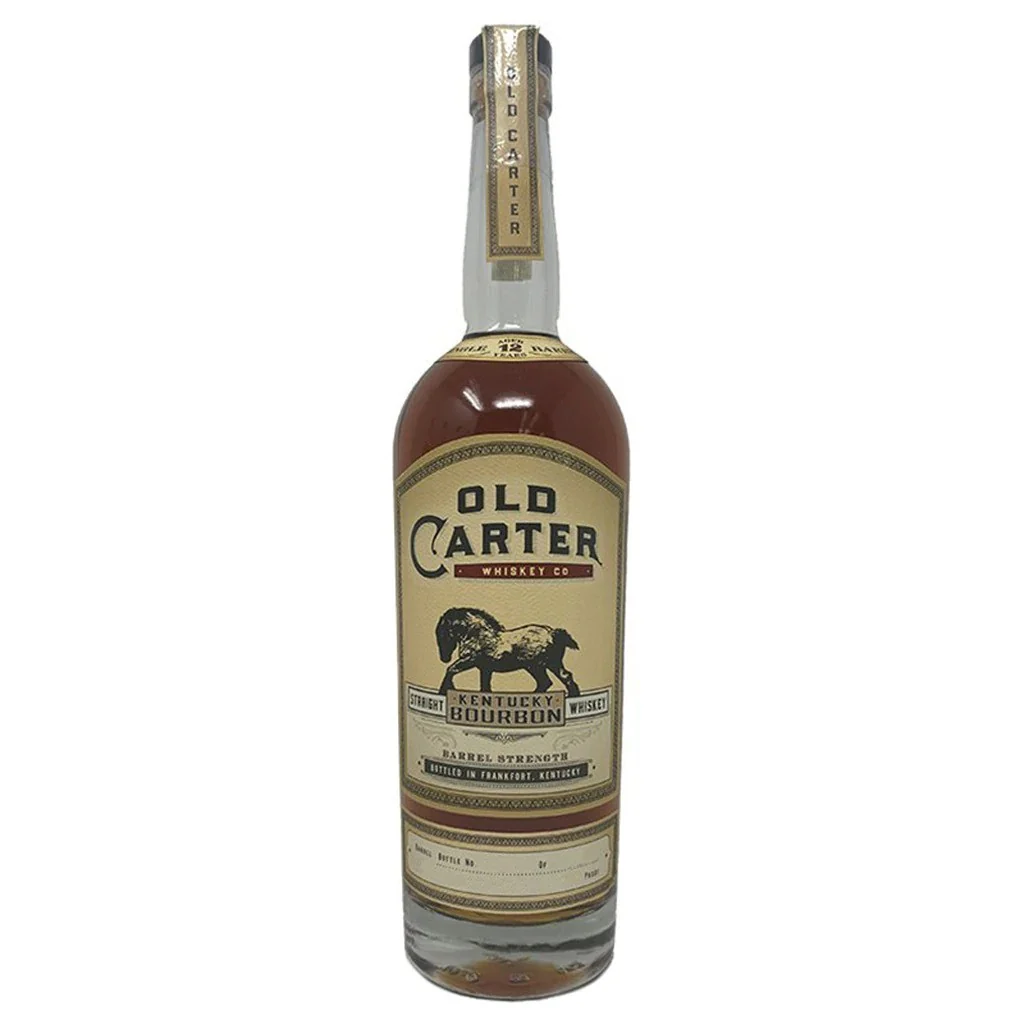 Old Carter Straight Kentucky Bourbon Whiskey Aged 12 Years - Barrel 43 118.4 Proof (750ml)