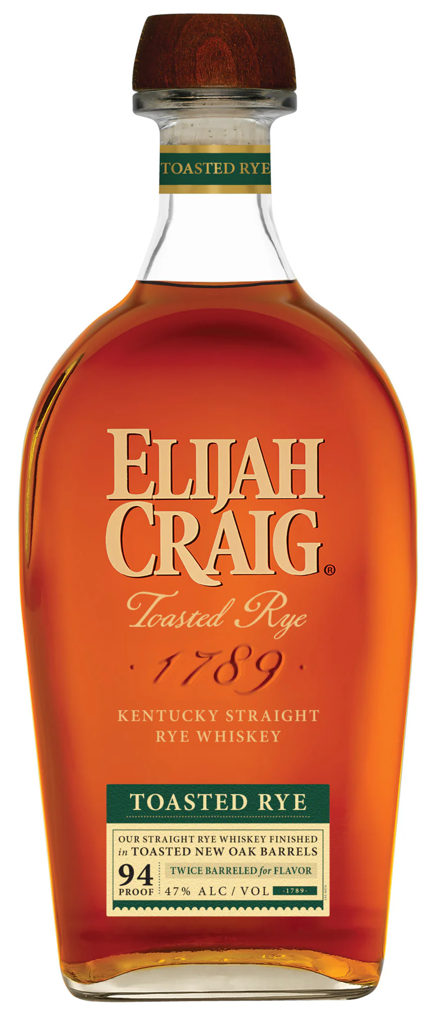 Elijah Craig Toasted Rye Barrel Kentucky Straight Rye Whiskey 750ml