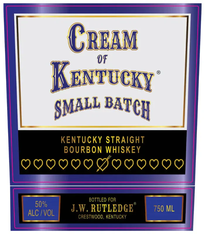Cream of Kentucky Small Batch Straight Bourbon Whiskey 750ml
