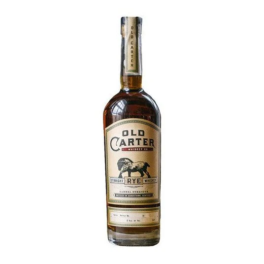 Old Carter Straight Rye Whiskey - Batch 9 116.4 Proof (750ml)