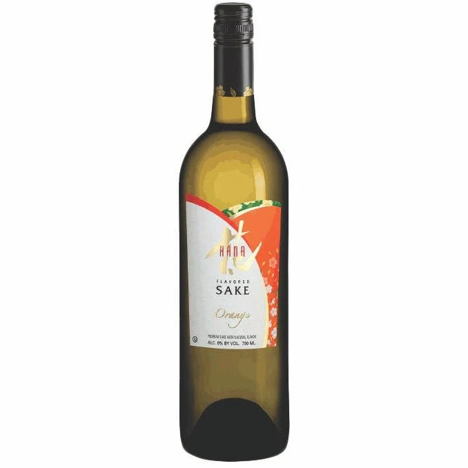 Hana Orange Flavored Sake (750ml)