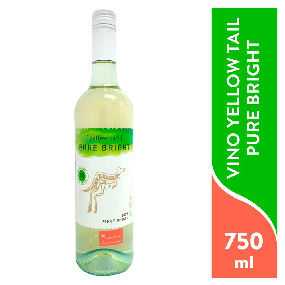 Yellow Tail Pure Bright Pinot Grigio 750ml