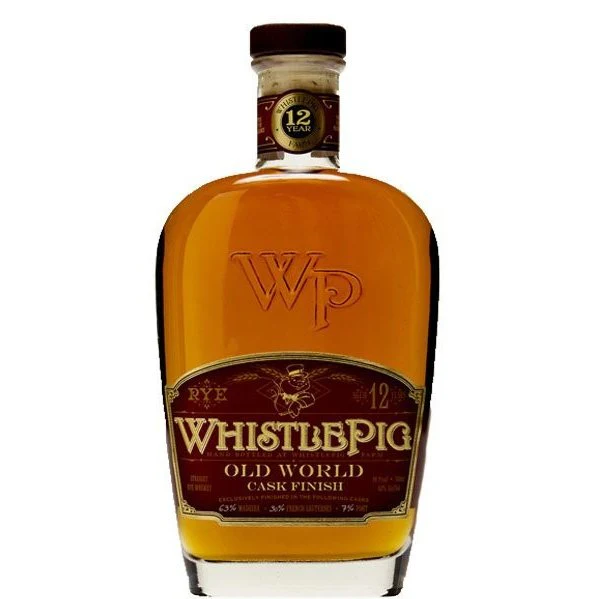 WhistlePig Straight Rye Whiskey Old World Aged 12 Years (750ml)
