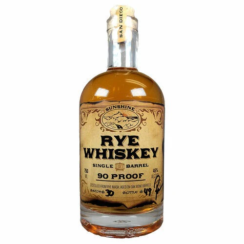 Sunshine Rye Whiskey (750ml)