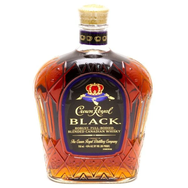Crown Royal Black Blended Canadian Whisky (750ml)