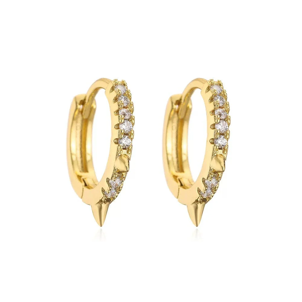 Coffret 3 cr��oles dor��es �� zircons - composez votre style unique - MAX FOR ME