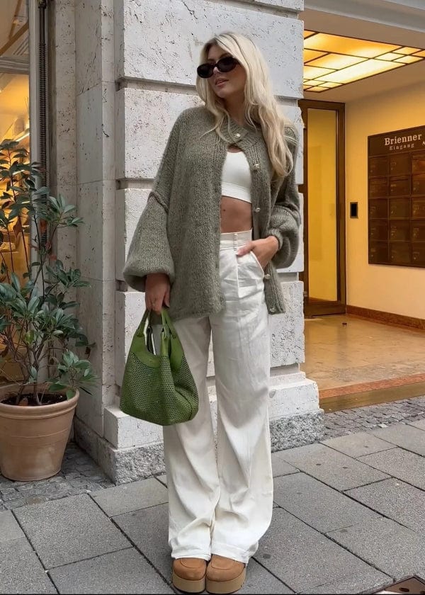 Cardigan oversize femme tricot doux confort ultime MAX FOR ME