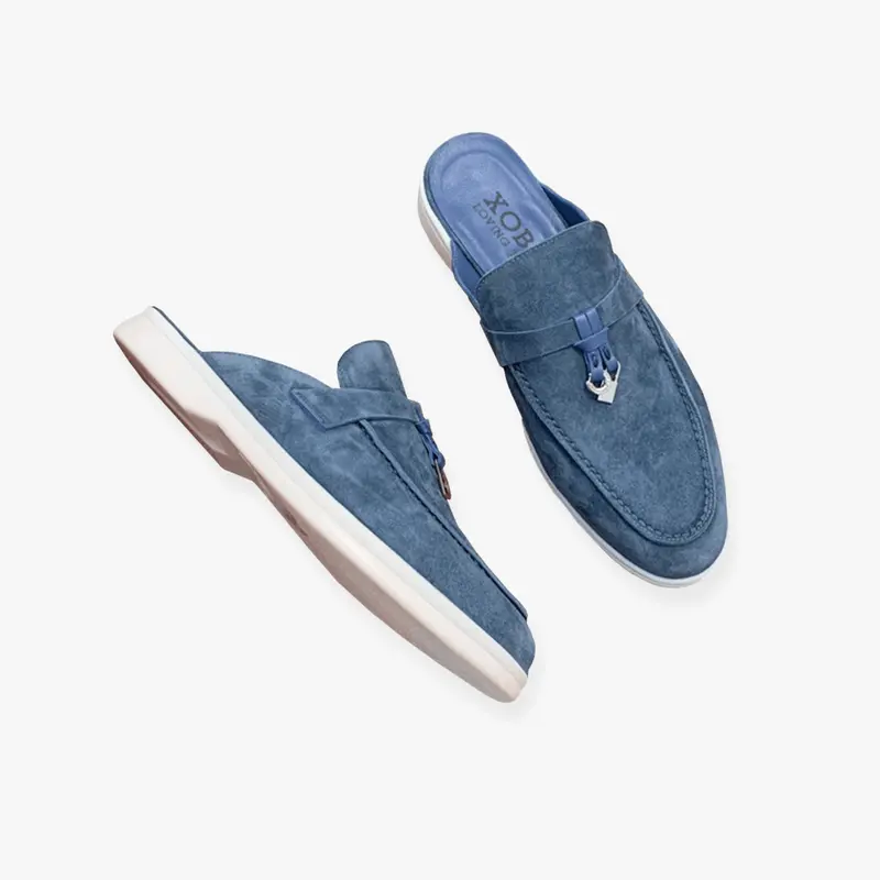 Mocassins Femme en Velours �C Mod��le �� Enfiler Chic et L��ger