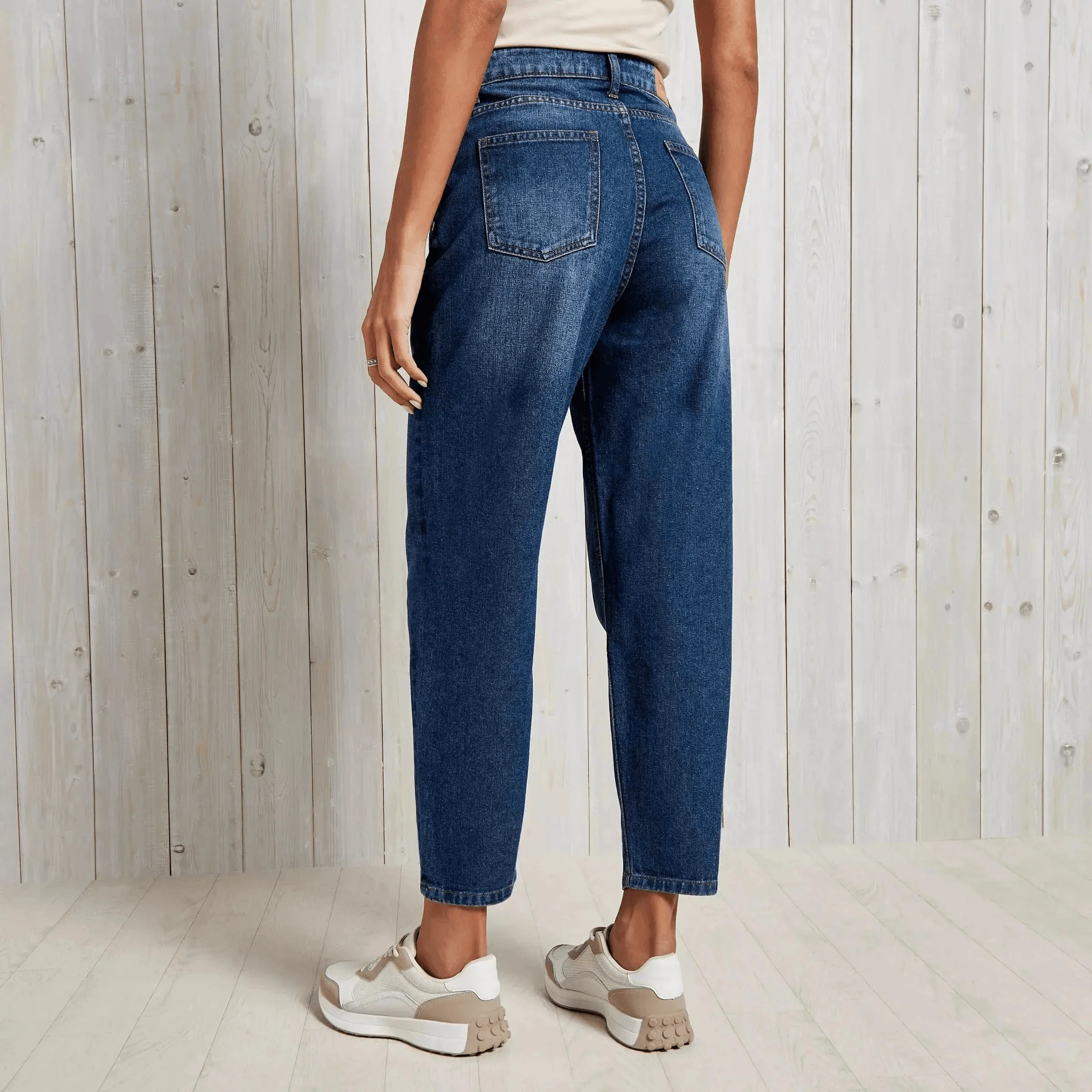 Jean Ballon Femme Bleu Fonc��