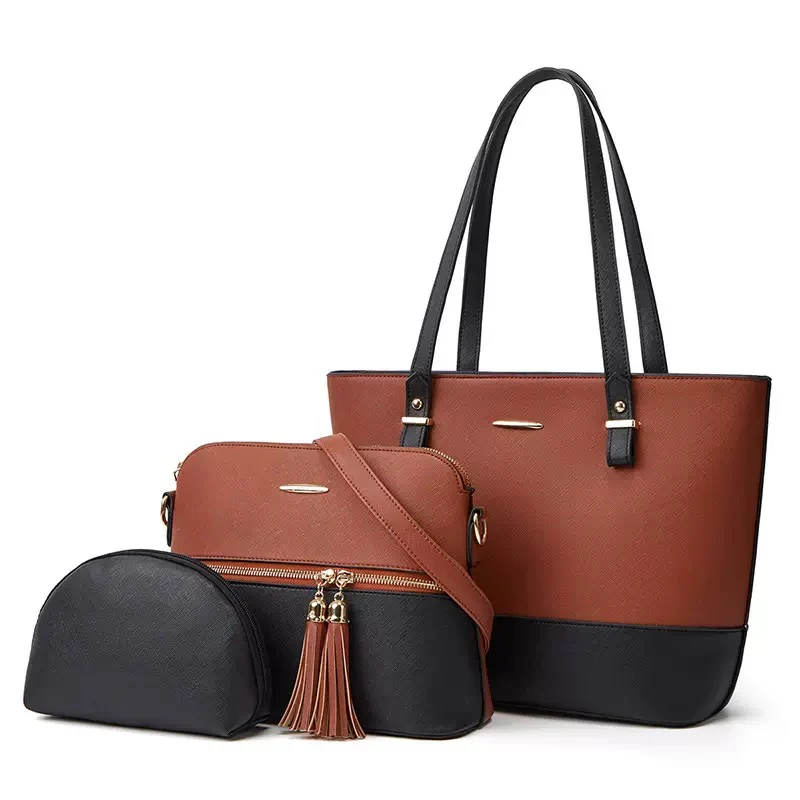 Sac Dame 3 Pi��ces �C Grand sac principal, sac moyen, petit sac �C MAX FOR ME