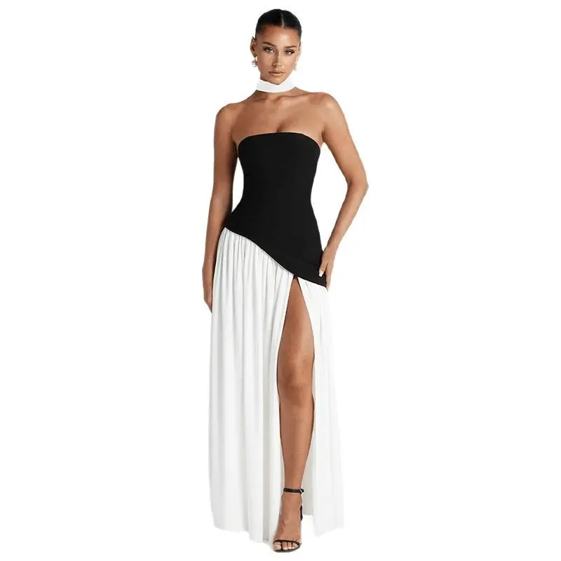 Robe de Soir��e Sexy Femme Noire