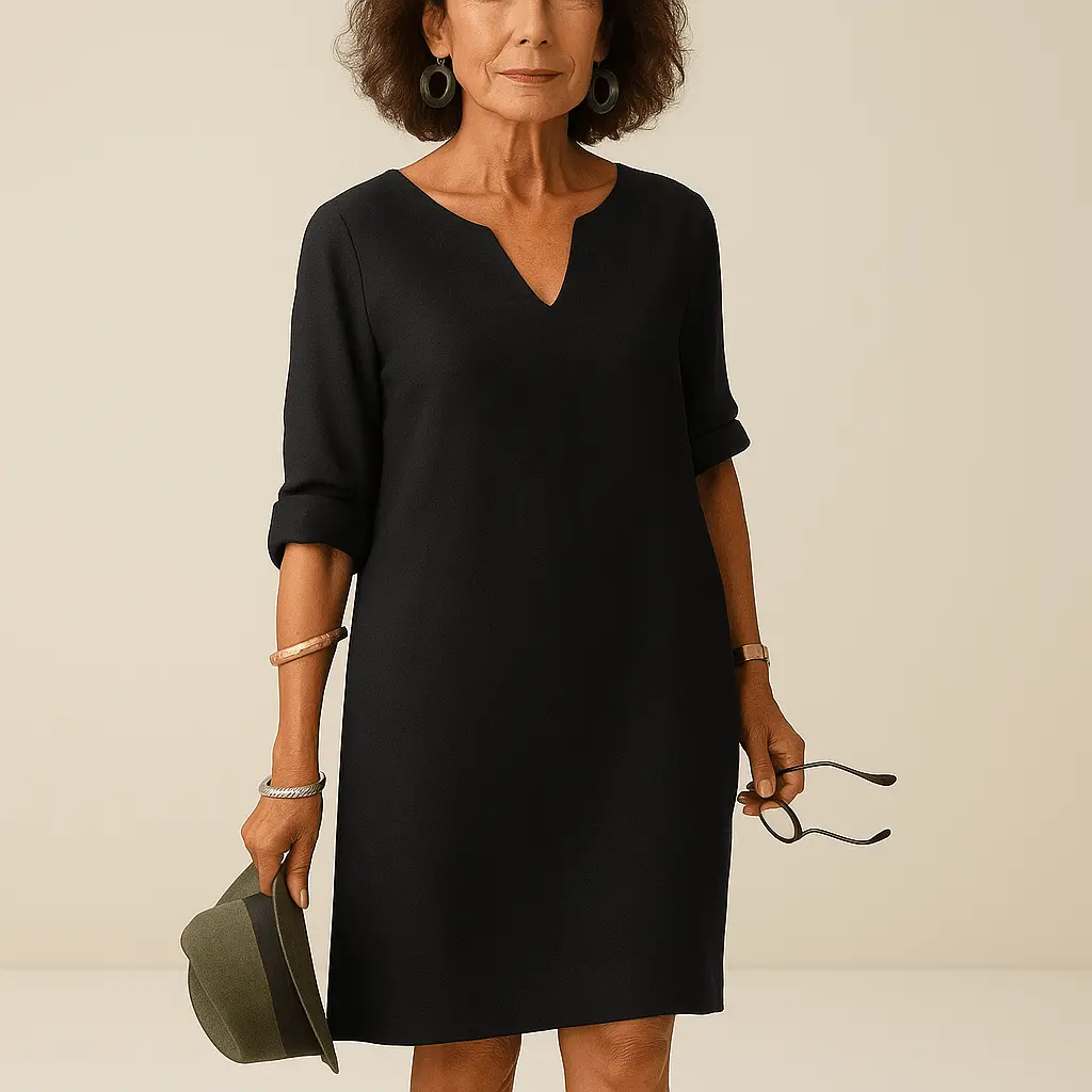 Robe Longue Femme V-Cou - M��lange Soie Mousseline ��l��gante