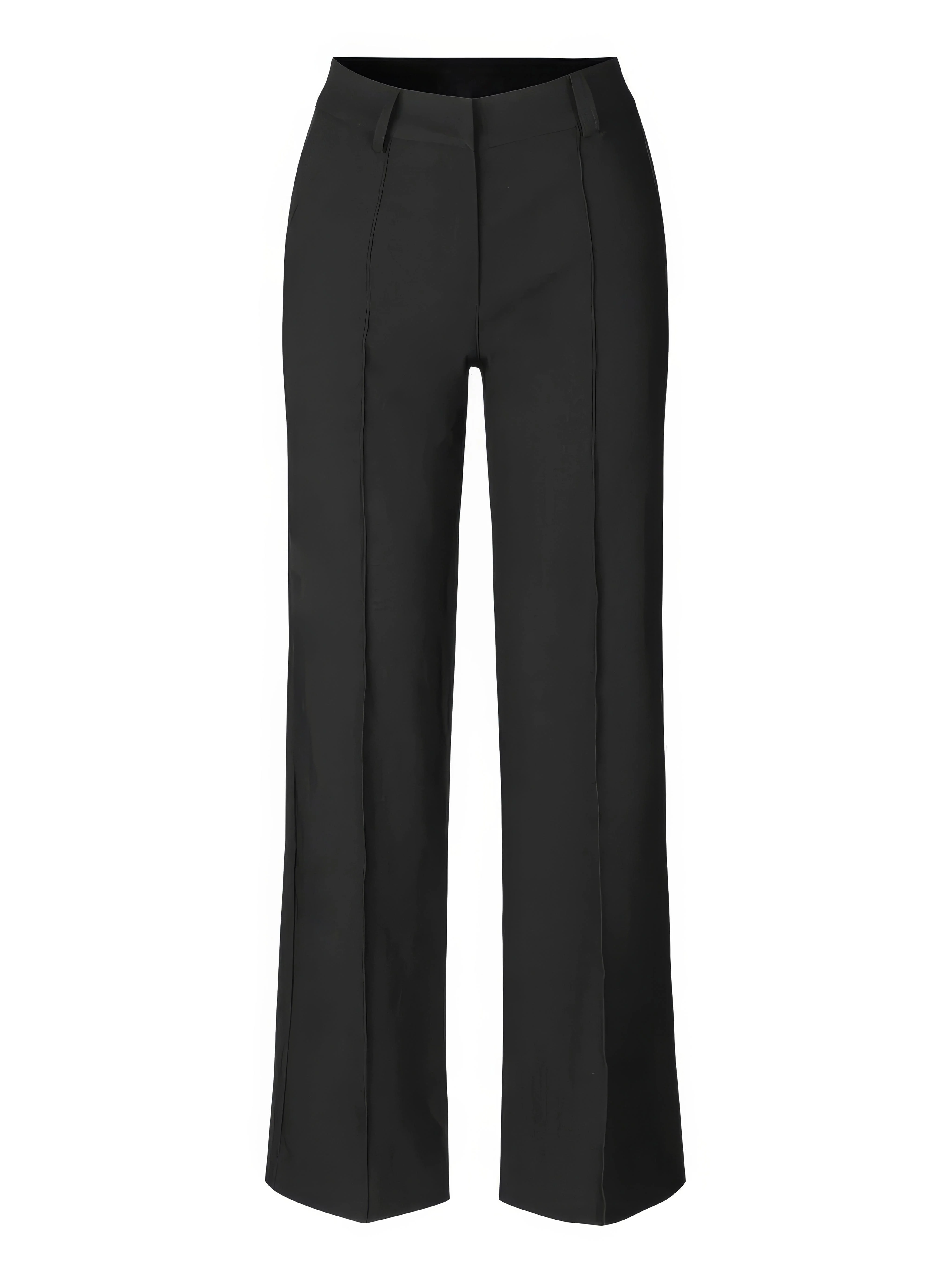 Pantalon ��vas�� stretch taille haute - une silhouette de r��ve - MAX FOR ME
