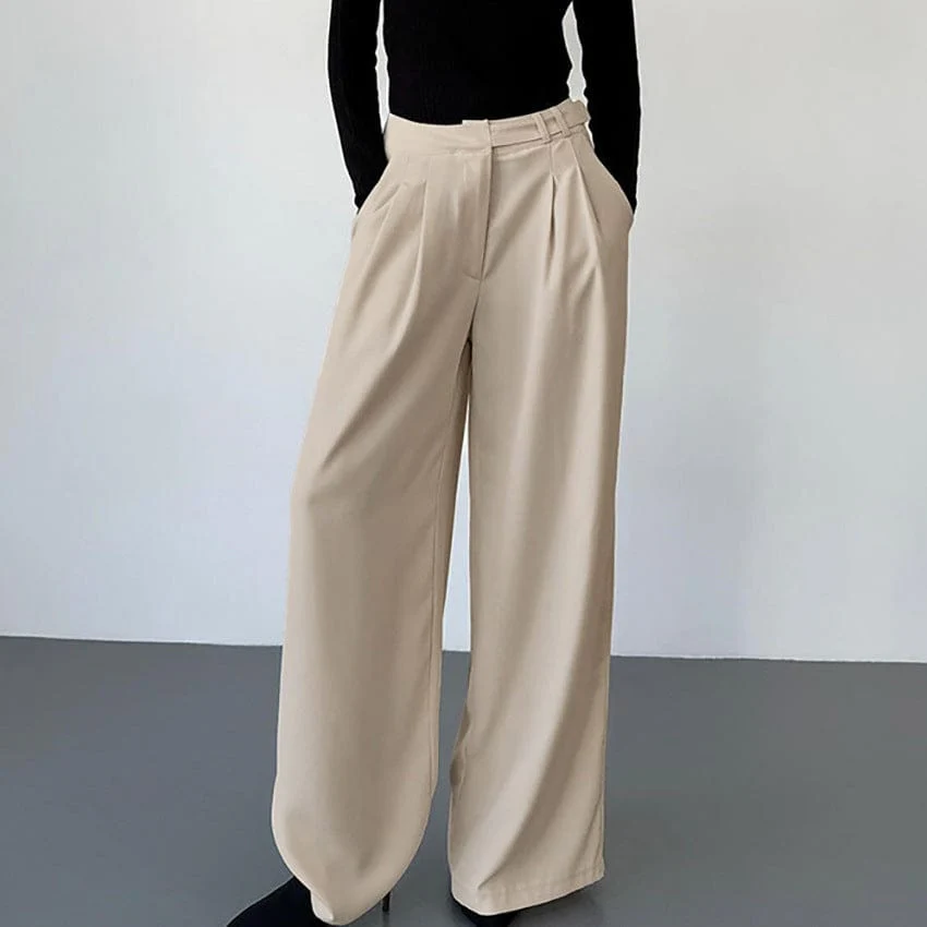 Pantalon palazzo fluide - une allure chic et sophistiqu��e - MAX FOR ME