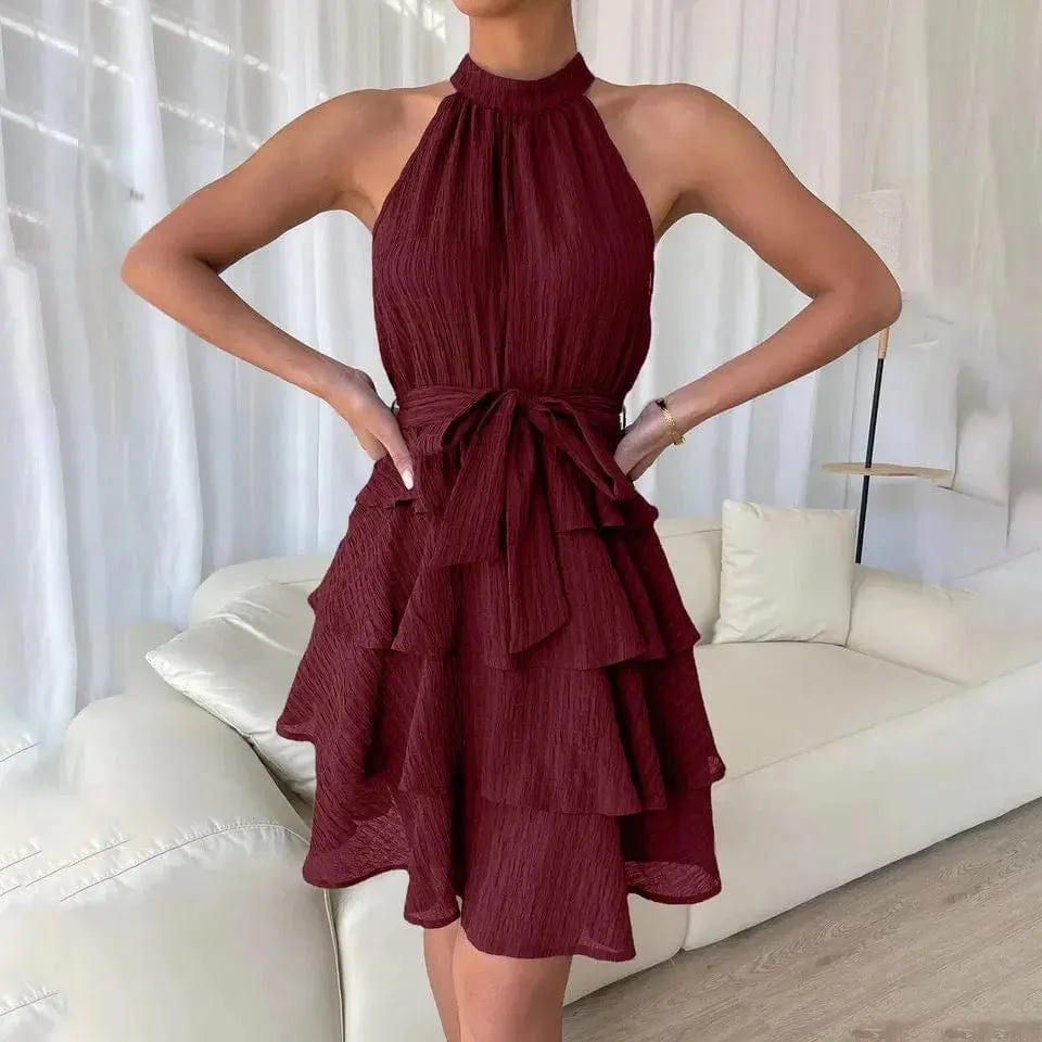 Robe Courte Sonia �� Volants �C Charme Estival et Volume Ma?tris��