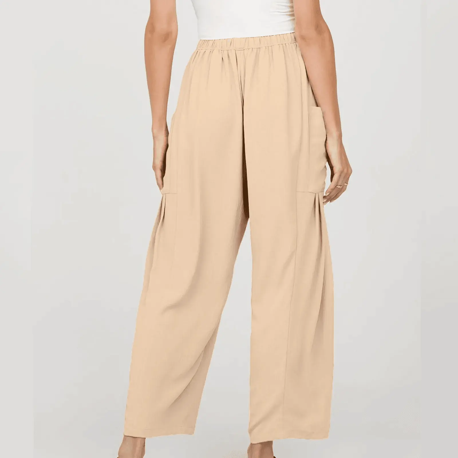 Pantalon Fluide Femme Noir