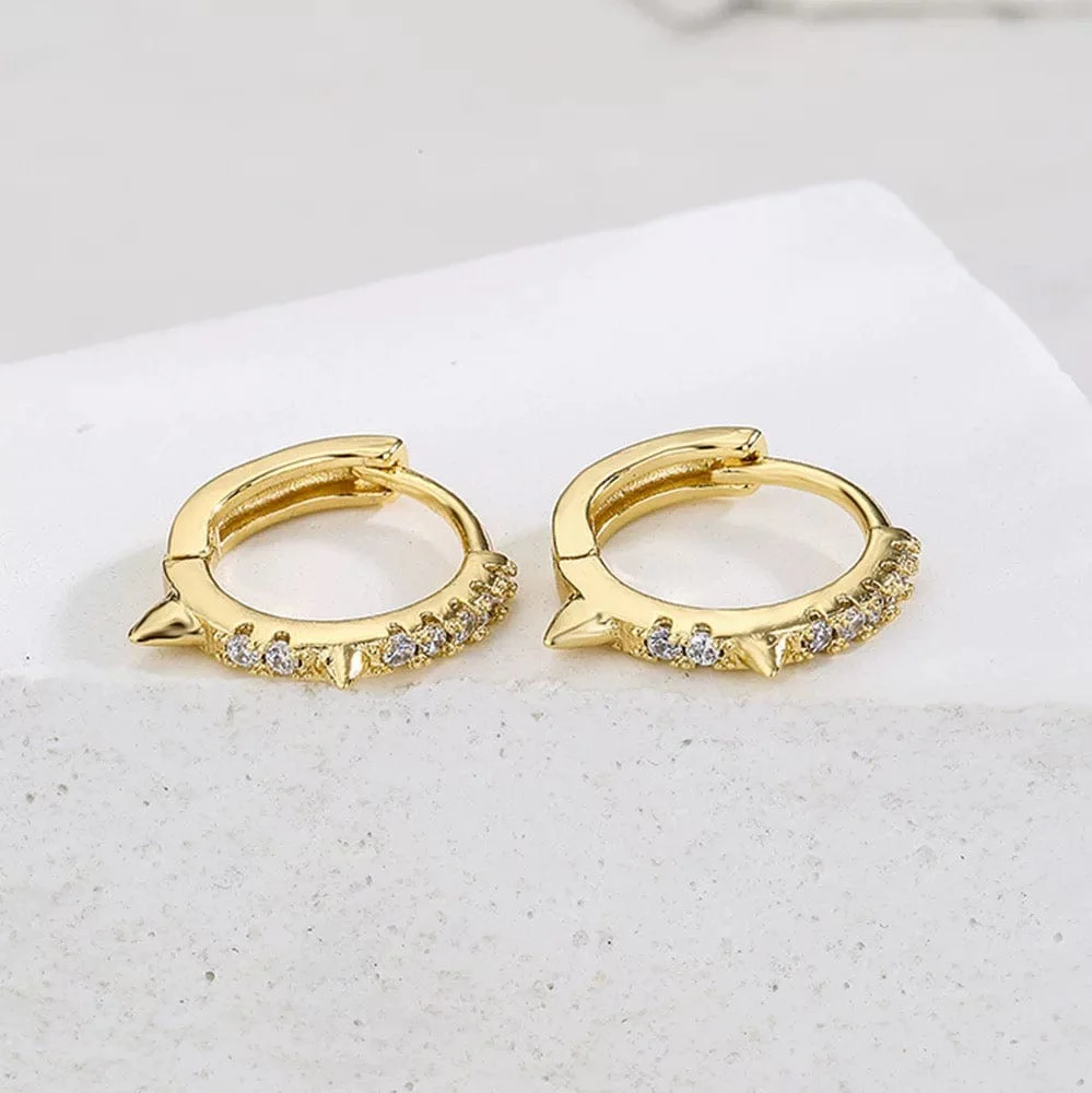 Coffret 3 cr��oles dor��es �� zircons - composez votre style unique - MAX FOR ME