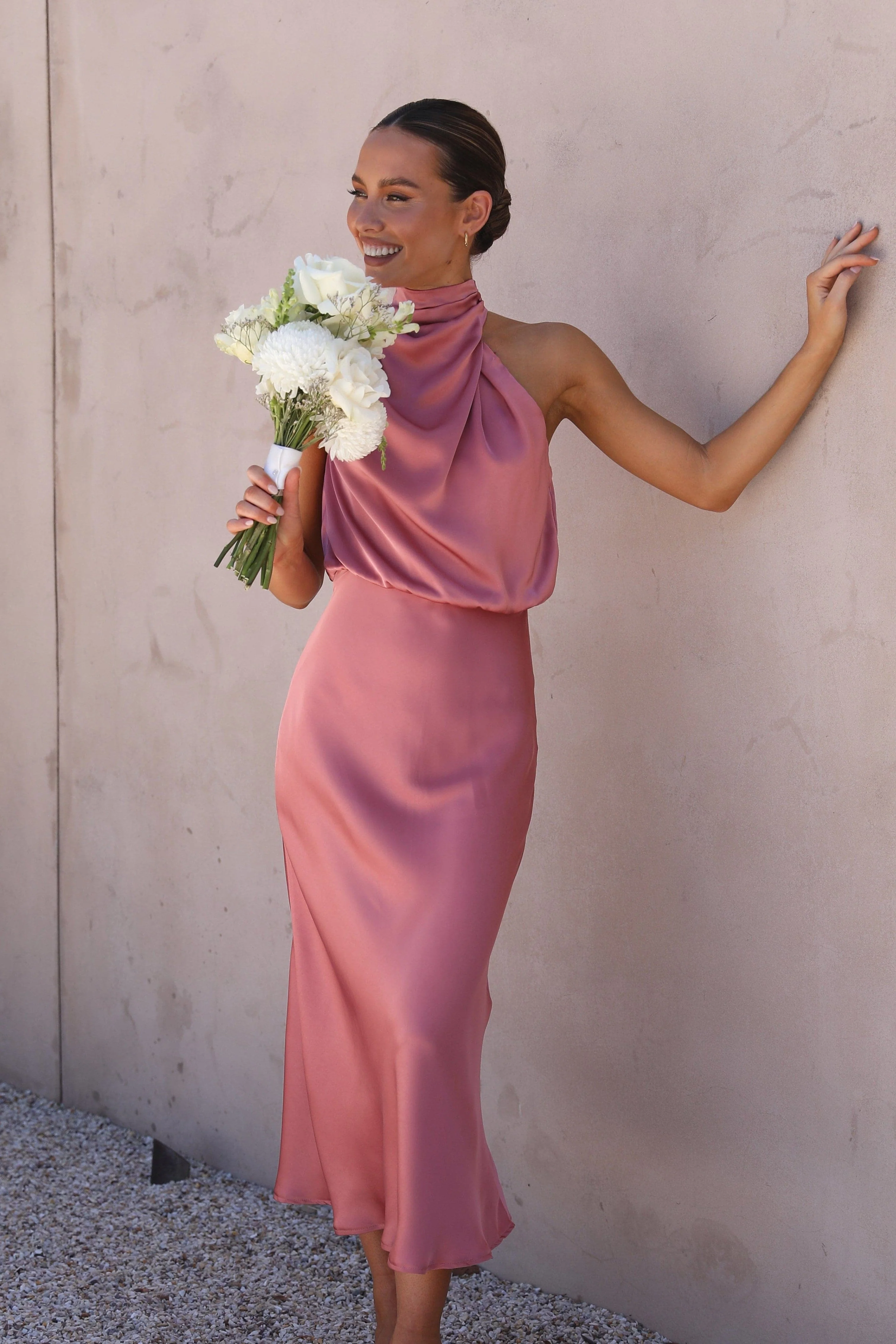 Ensemble deux pi��ces satin�� �C silhouette fluide pour l����t��