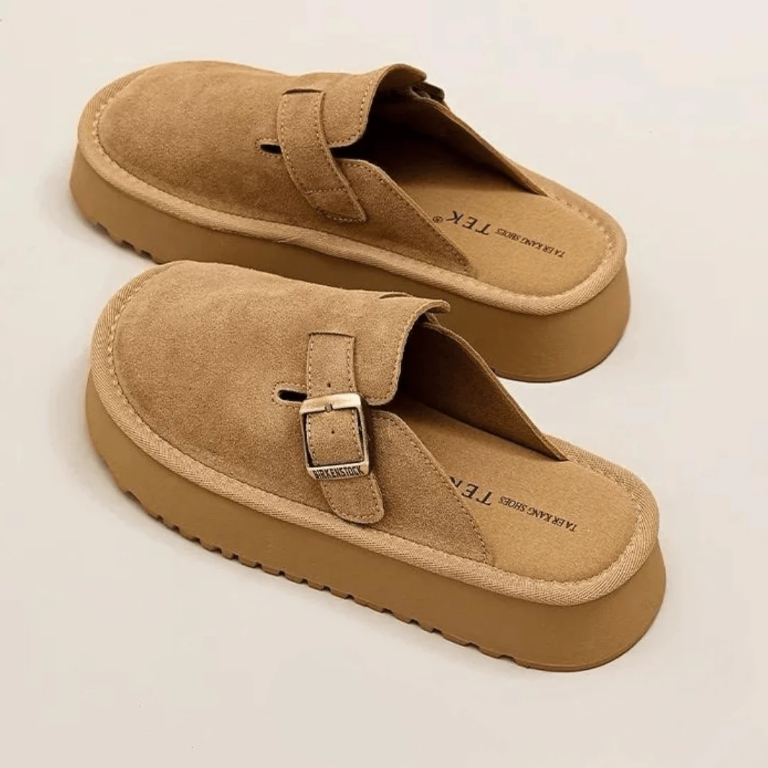 Sabots semelle ��paisse 4cm - Hauteur confort authentique - MAX FOR ME