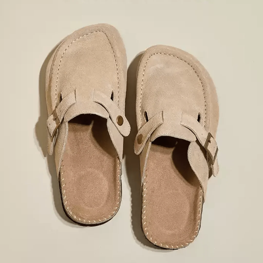 Mules �� boucle su��d�� - Confort d��contract�� sophistiqu�� - MAX FOR ME