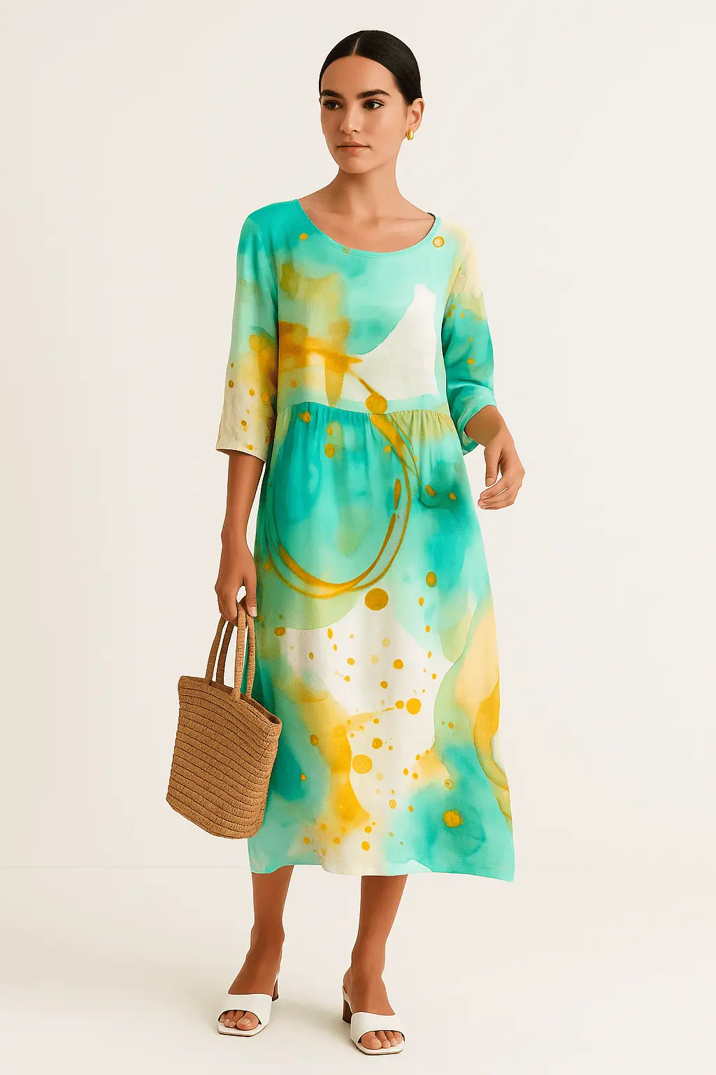 Robe Maxi Femme ��l��gante Fleurie