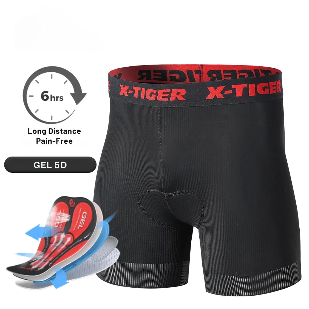 Cycling Underwear with 5D Gel Padding a?? RideGuarda?��