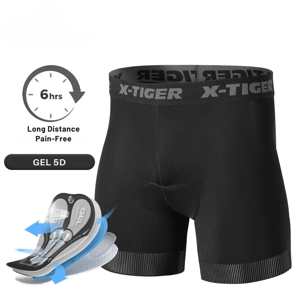 Cycling Underwear with 5D Gel Padding a?? RideGuarda?��