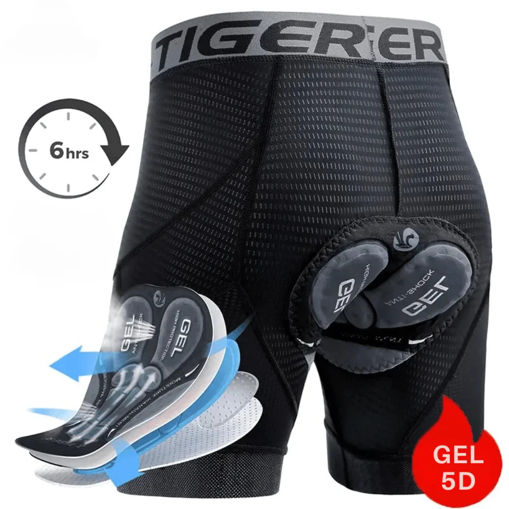 Cycling Underwear with 5D Gel Padding a?? VeloShielda?��