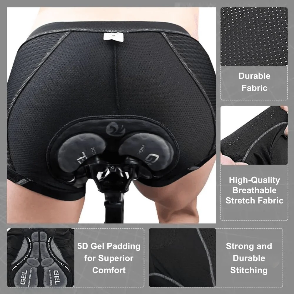 Cycling Underwear with 5D Gel Padding a?? CycloGela?��
