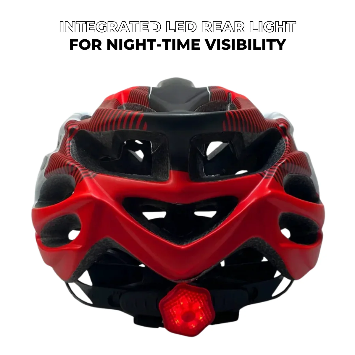 Bike Helmet with Detachable Visor & LED a?? CycloGuarda?��