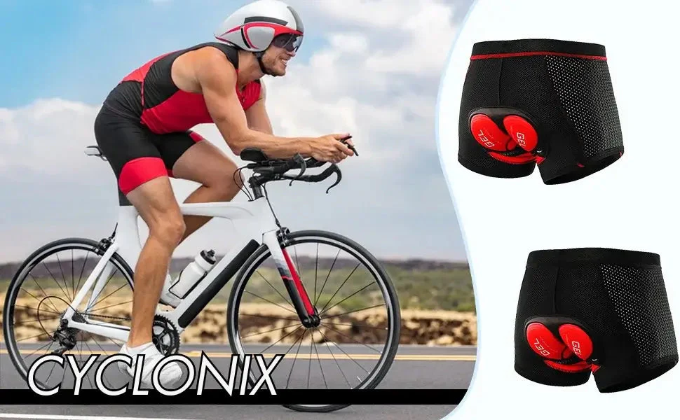 Cycling Underwear with 5D Gel Padding a?? CycloGela?��