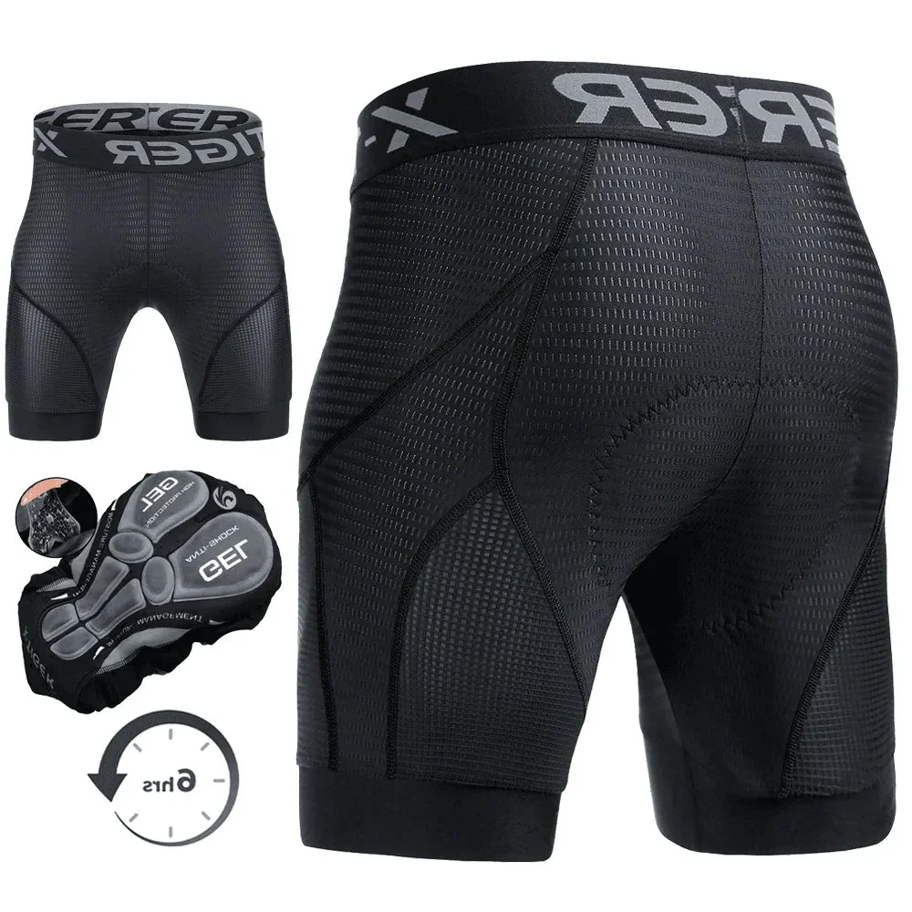 Cycling Underwear with 5D Gel Padding a?? VeloShielda?��