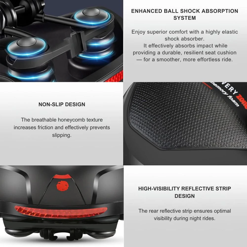 Maximum Comfort Bike Saddle �C CycloSoft?