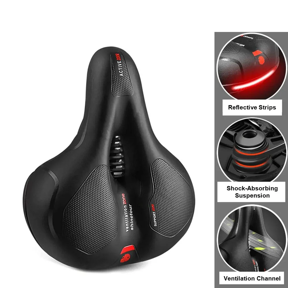 Maximum Comfort Bike Saddle �C CycloSoft?